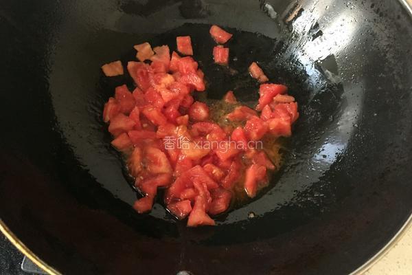 西红柿鸡蛋面的做法图解3
