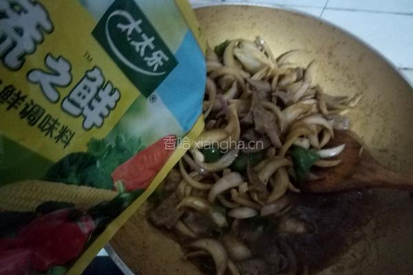 洋葱炒猪肝的做法图解11