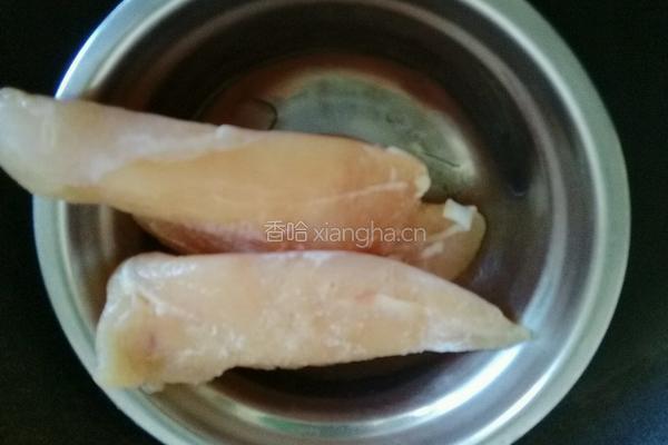 炫彩鸡丝菠菜粉儿的做法图解3