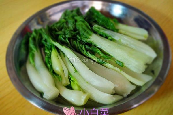 水煮小白菜的做法图解3