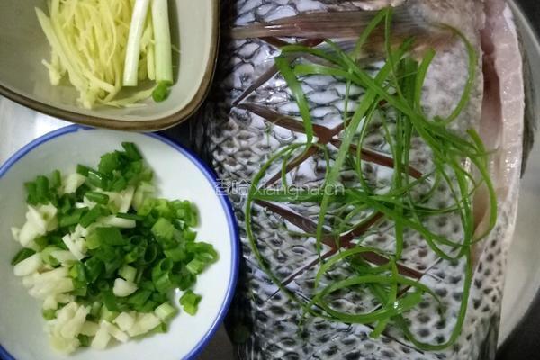 清蒸福寿鱼的做法图解4