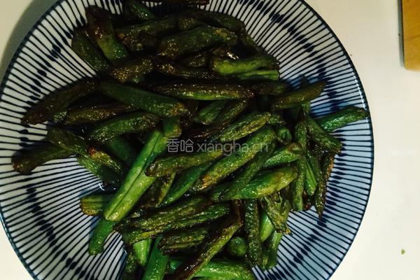 干煸刀豆的做法图解4