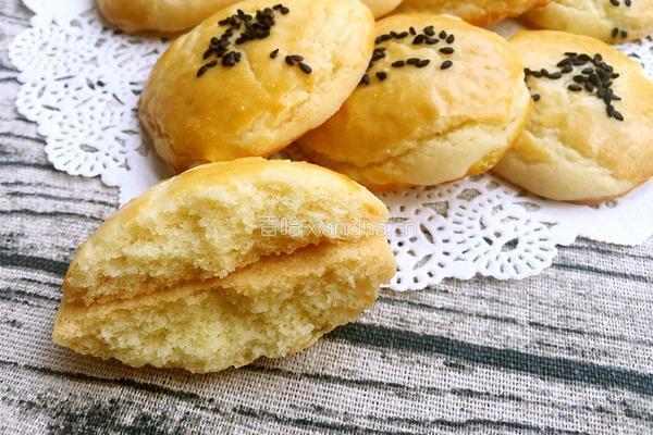 芝麻酥饼的做法图解13