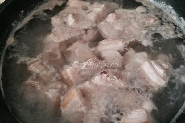 魷魚炆腩肉的做法图解4