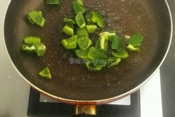 青椒炒猪肝的做法图解8