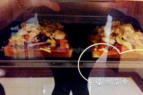 吐司披萨的做法图解9