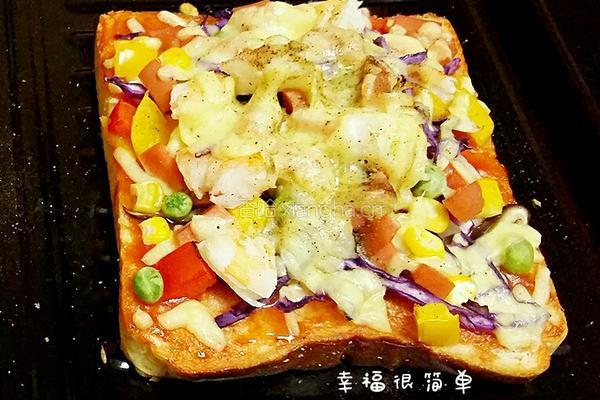 吐司披萨的做法图解10