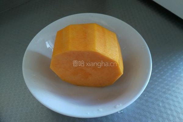 蒸南瓜饼的做法图解1