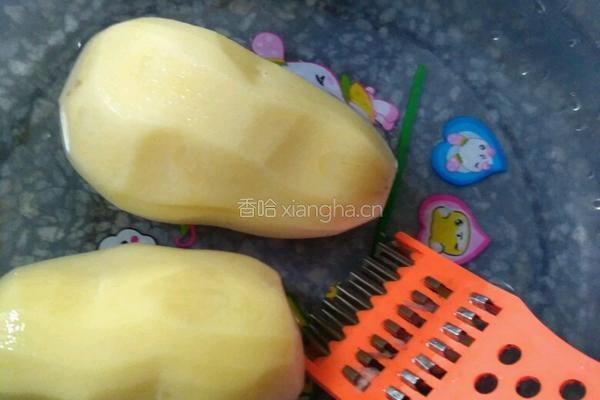 醋溜土豆丝的做法图解2