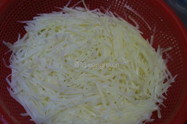 醋溜土豆丝的做法图解4