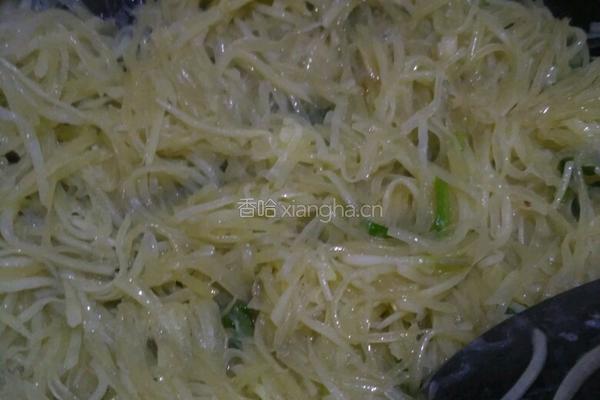 醋溜土豆丝的做法图解10