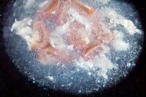 番茄鸡蛋瘦肉汤的做法图解5
