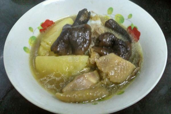 土豆蘑菇炖鸡的做法图解14