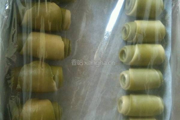 抹茶蛋黄酥的做法图解19