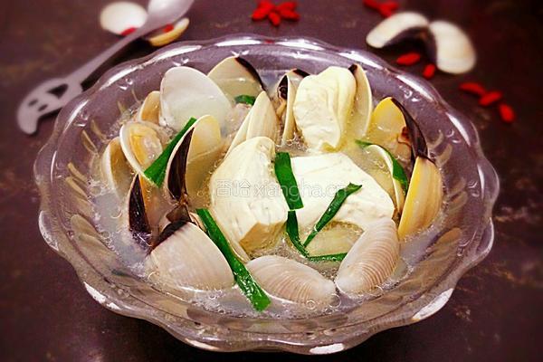 文蛤豆腐汤的做法图解13