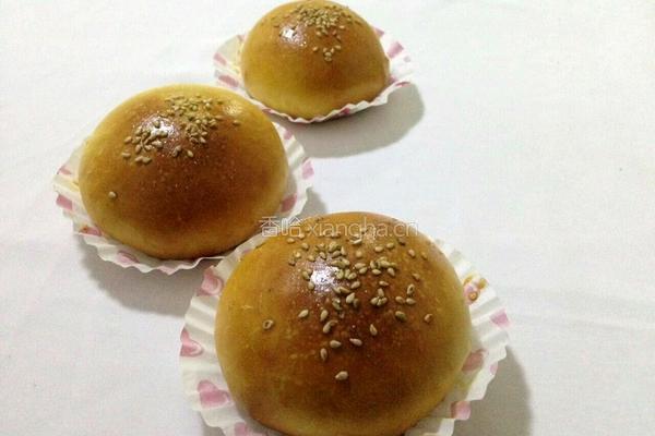 豆沙小餐包的做法图解1