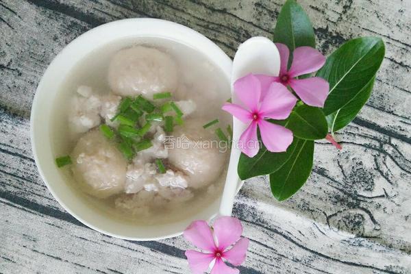 贡丸瘦肉汤