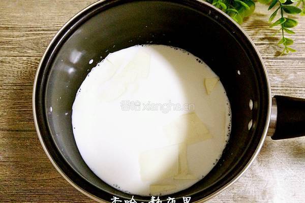 木瓜牛奶冻的做法图解4