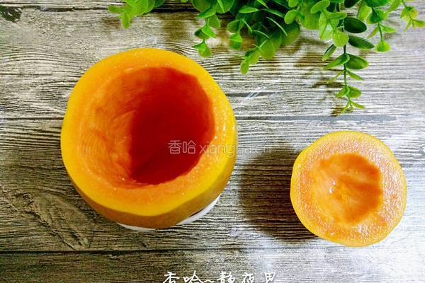 木瓜牛奶冻的做法图解11