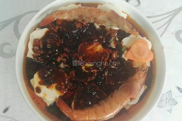 肉末蒸豆腐的做法图解7