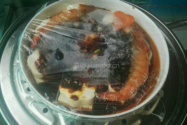 肉末蒸豆腐的做法图解8