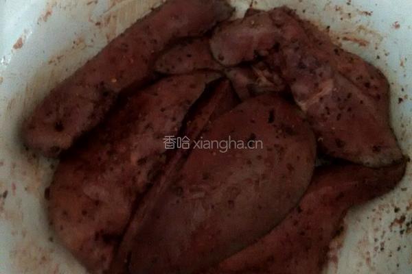 腌腊猪肝的做法图解5