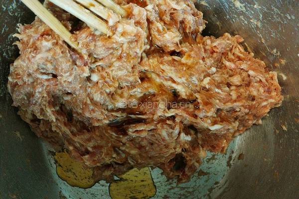 猪肉白菜水饺的做法图解6