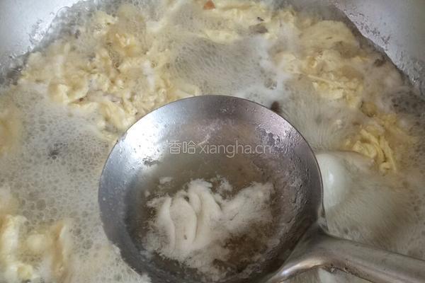 鸡蛋磨菇汤的做法图解7