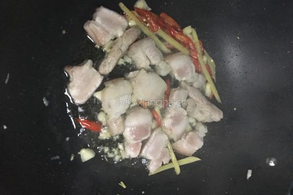 苦瓜炒肉的做法图解5