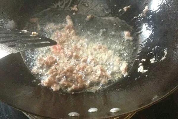 榄菜肉松的做法图解2