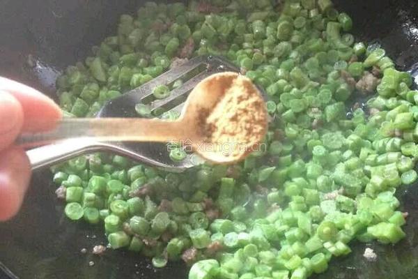榄菜肉松的做法图解5