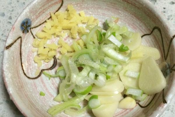 香菇扒油菜的做法图解5