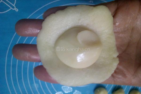 千层酥皮豆沙卷的做法图解6