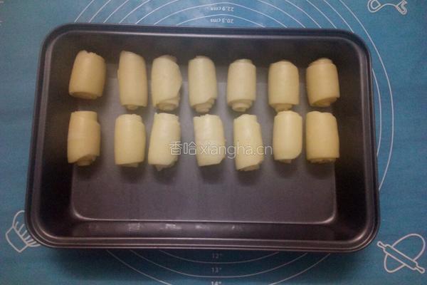 千层酥皮豆沙卷的做法图解12
