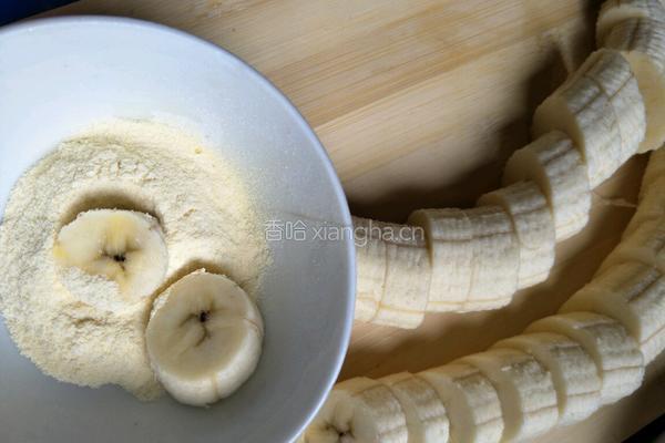 麦片炸香蕉的做法图解4