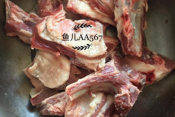 清炖羊排的做法图解1