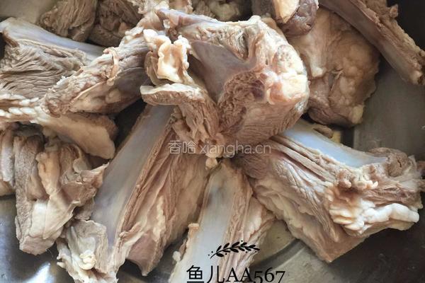 清炖羊排的做法图解3
