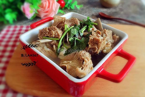 清炖羊排的做法图解5