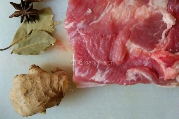 花开富贵之东坡肉的做法图解1