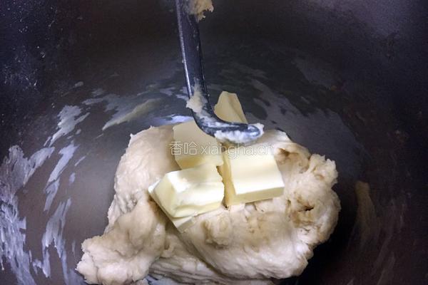 豆浆土司(一次发酵法)的做法图解4