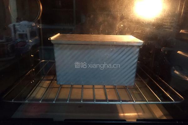 豆浆土司(一次发酵法)的做法图解11