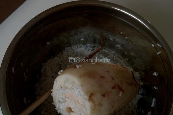 蜜汁莲藕的做法图解2