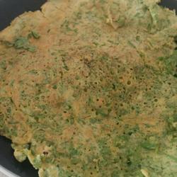 小麦草鸡蛋饼的做法[图]