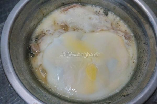 整鸡蛋蒸瘦肉的做法图解4