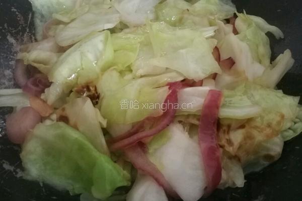 手撕莲白的做法图解4