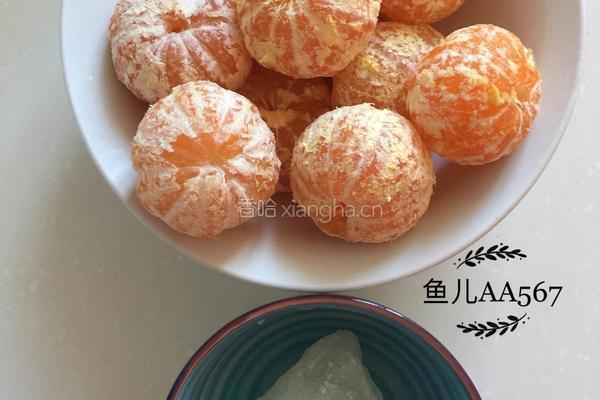 桔子糖水的做法图解1