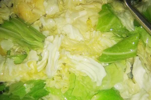 手撕包菜（清淡）的做法图解4