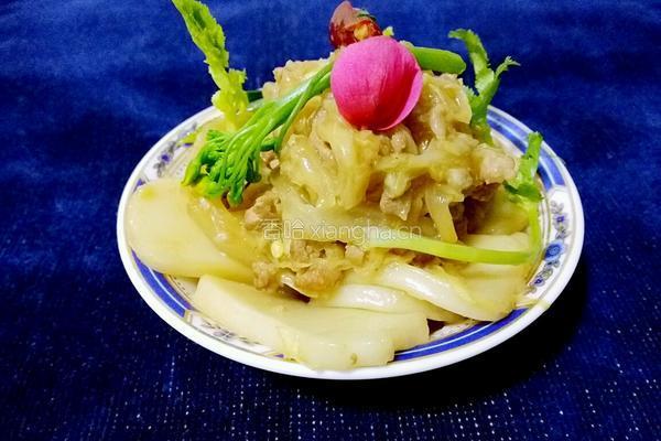 节节高炒年糕的做法图解13