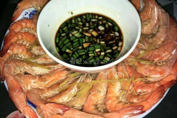 蒸虾的做法图解1