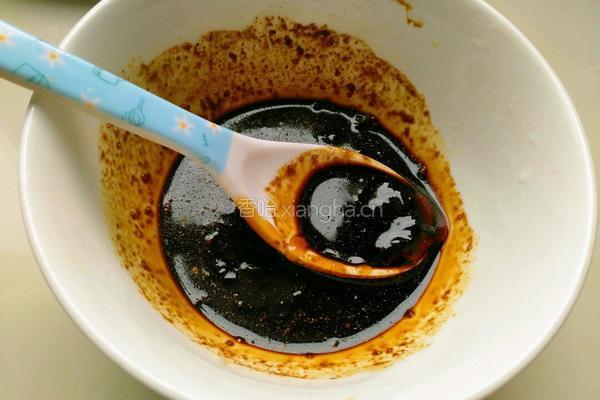 酱汁炒面的做法图解3
